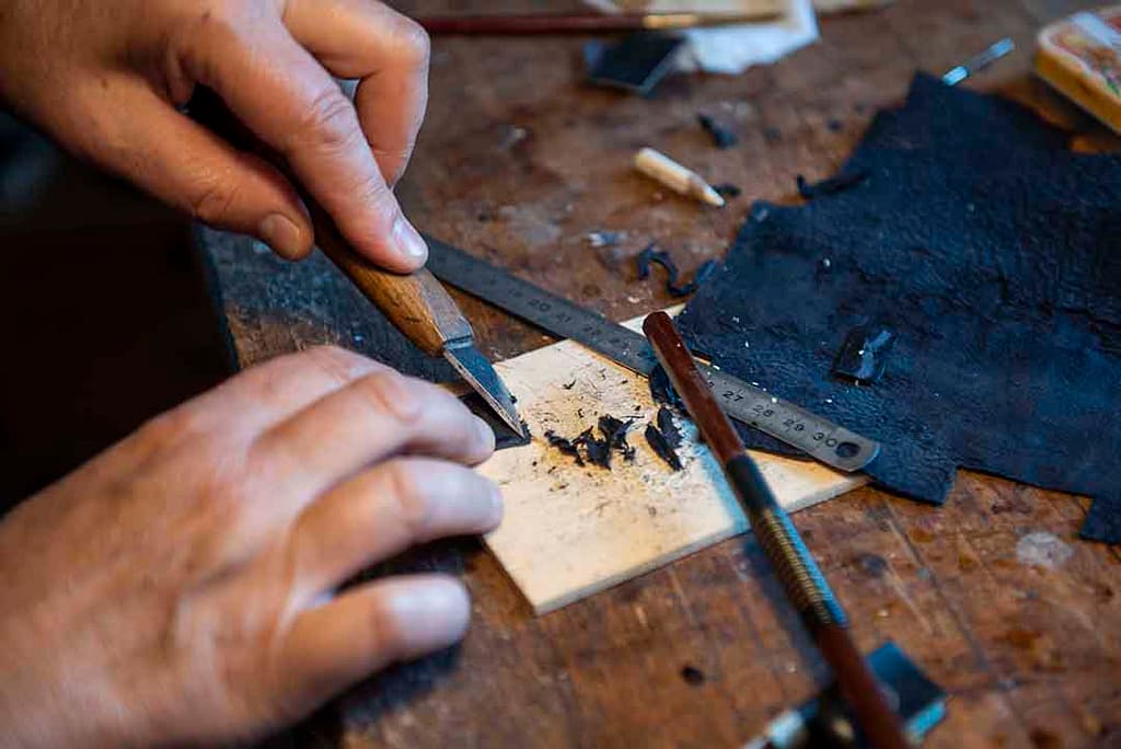 Handarbeit Geigenbau