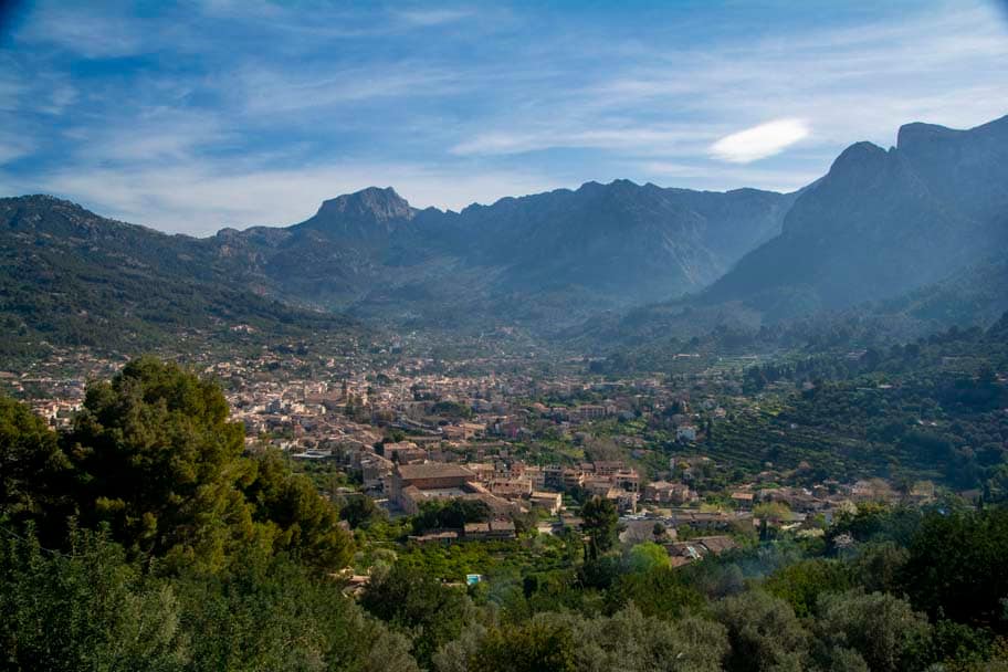 Aussicht auf Soller